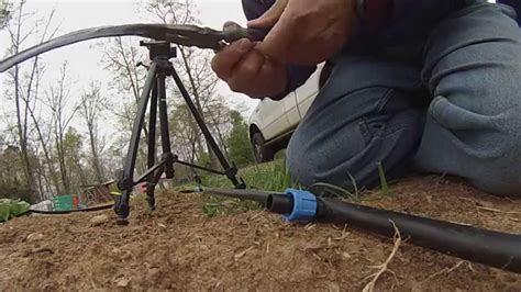 T-Tape irrigation setup and more - YouTube