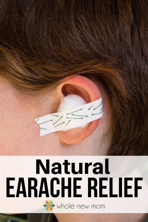 Natural Earache Relief for kids and adults | Natural ear infection ...