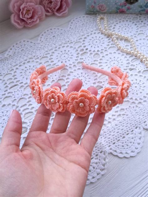 Crochet Headband Pattern. Crochet Flower Pattern. Flower - Etsy