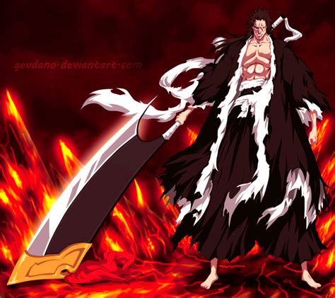 Kenpachi Zaraki-Shikai by GEVDANO on DeviantArt