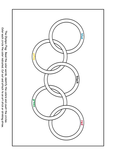 template | Olympic idea, Olympics, February crafts