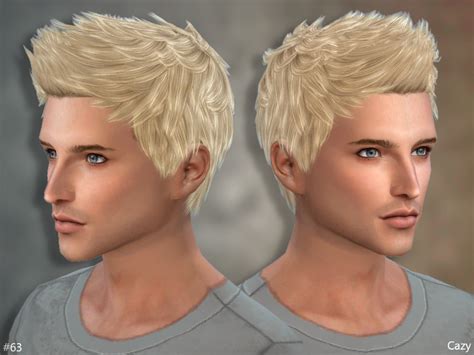 The Sims Resource - #63 - Male Hairstyle - Sims 4