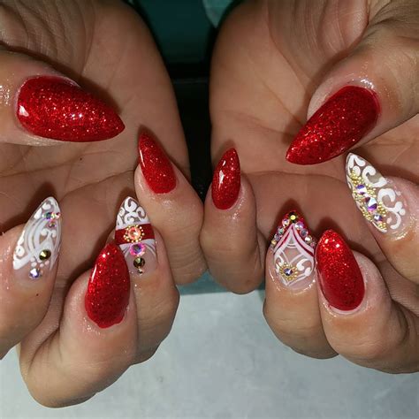 Red Nails Design 2024 - Jena Robbin