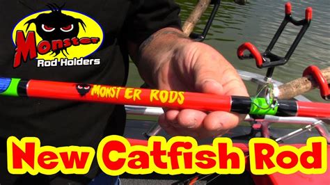 The Monster Rods: New Catfish Rods with the Kung-fu grip - YouTube