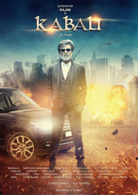 " Kabali " Movie Poster Design... | Movie posters design, Movie posters ...