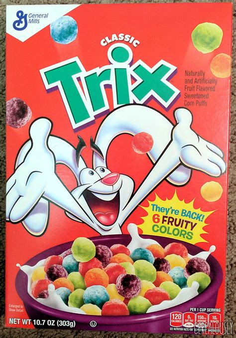 Trix (Cereal) | Trix cereal, Cereal, Fruity