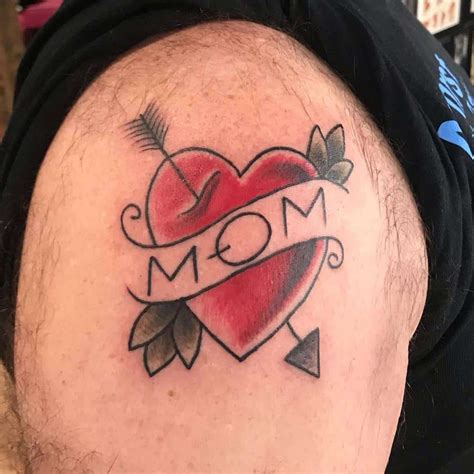 Amazing Mom Heart Tattoo Ideas