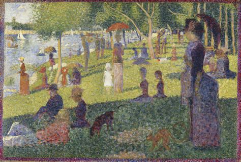 Study for A Sunday on La Grande Jatte - Georges Seurat - WikiPaintings.org