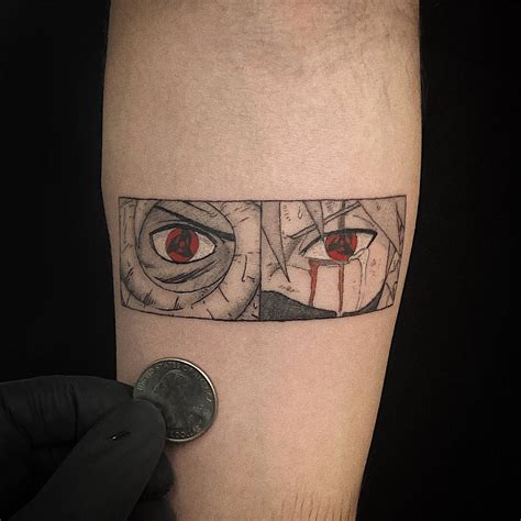 Obito Tattoo Design