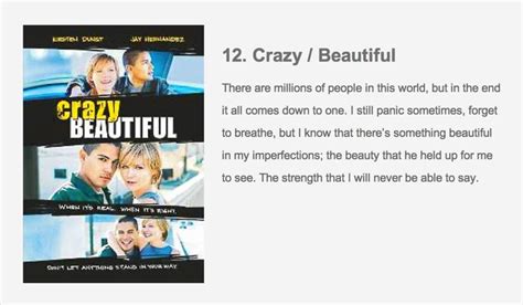 Crazy/Beautiful Movie Quotes. QuotesGram