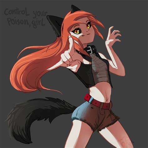 A werewolf girl by PeishaWarren on DeviantArt