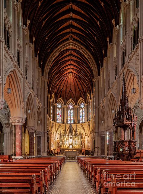 St. Colman's Cathedral, interior, Cobh, County Cork, Ireland Photograph ...