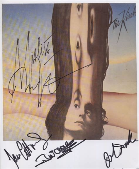 The Kinks (Band) Ray Davies + 3 SIGNED Photo + Certificate Of ...