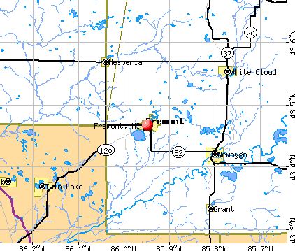 Fremont, Michigan (MI 49412) profile: population, maps, real estate ...