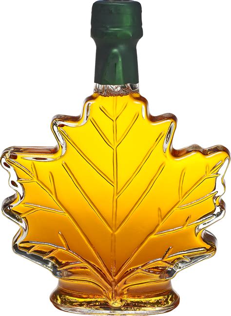 Maple Syrup From Vermont Yummy - Maple Leaf Syrup Bottle Png Clipart ...