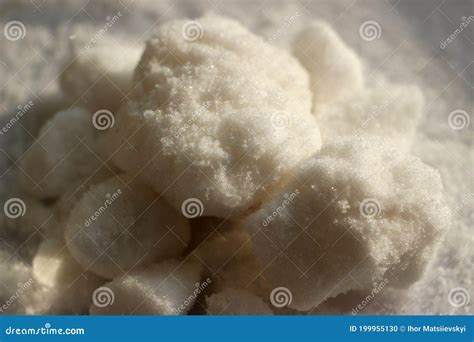 The Structure of Potassium Chloride Salt. Stock Photo - Image of health ...