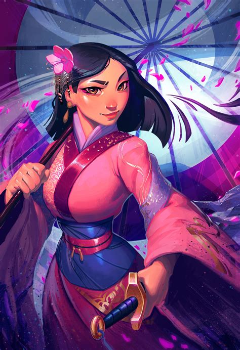 ArtStation - Mulan Fanart, Jeremy Anninos | Disney fan art, Disney ...