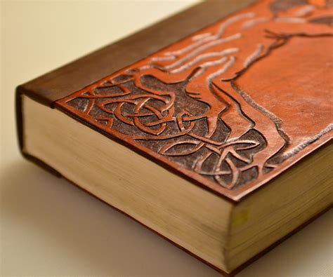 custom book binding leather - Claretta Seymour