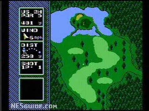 NES Open Tournament Golf - NES Gameplay - YouTube