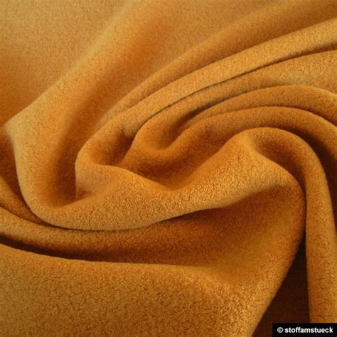 Fabric Pure New Wool Knitted Fabric Ochre Fulling Loden - Etsy UK