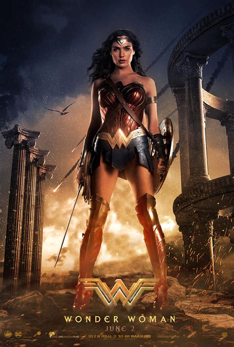 Wonder Woman Movie Poster 2 by ZaetaTheAstronaut on DeviantArt