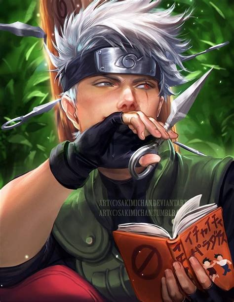 SakimiChan | Naruto fan art, Naruto art, Kakashi hatake