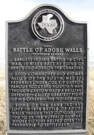 Adobe Walls Texas, Battles of Adobe Walls.