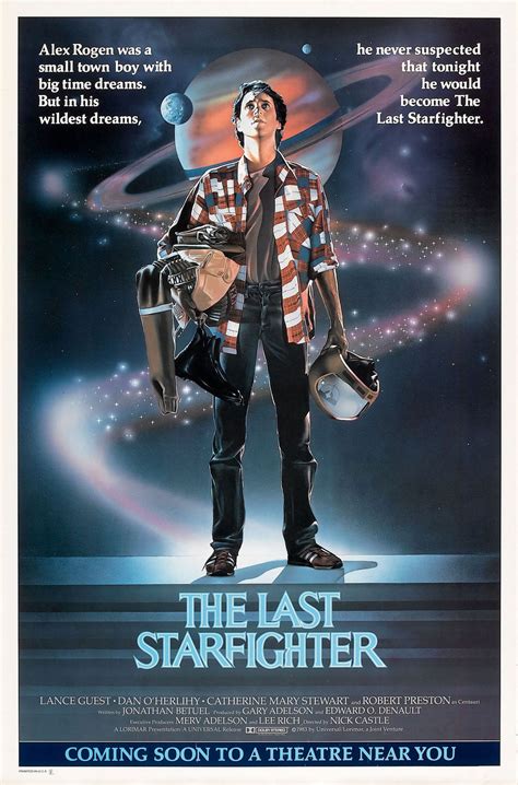 The Geeky Nerfherder: Movie Poster Art: The Last Starfighter (1984)