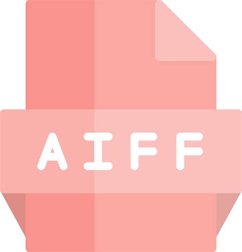 Aiff File Format Icon 15691819 Vector Art at Vecteezy