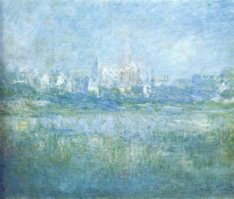 Vetheuil in the Fog, 1879 - Claude Monet - WikiArt.org