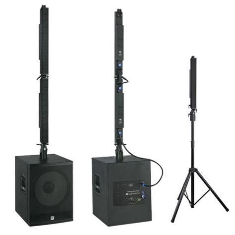 Wedding Column Loudspeakers Active Radio Broadcast Equipment , Column ...