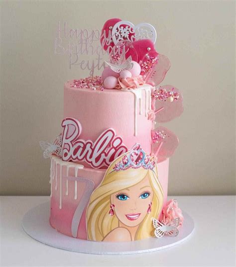 Elevate Your Barbie Themed Party with These Gorgeous Pink Cake ...