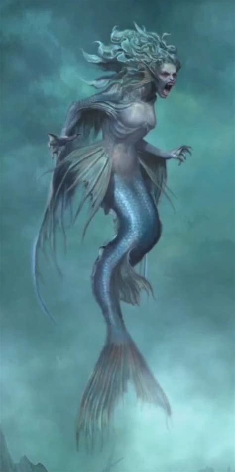 Untitled Dark Poem #8 | Scary mermaid, Evil mermaids, Fantasy mermaids