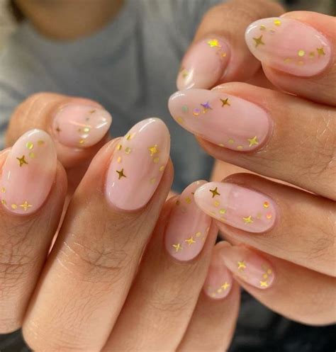 55 Pretty Star Nail Art Designs You Should Try in 2020 | Star nail ...