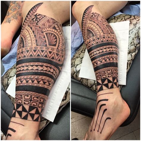 Polynesien, Marquesan, Maori, Samoan Tatau, Tattoo by Manu | Tribal ...