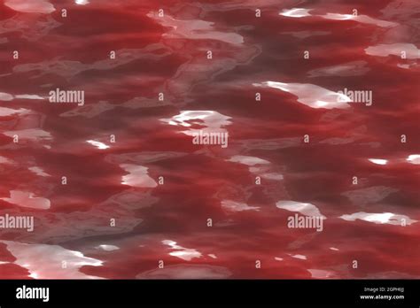 creative red slime surface computer graphics texture or background ...