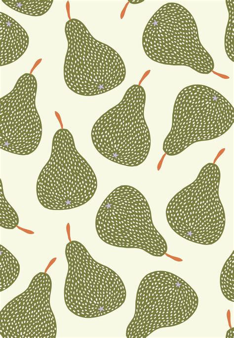 Fruit Patterns and Illustration | Block printing fabric, Fruits drawing ...