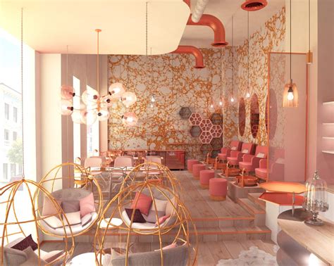 Tulimond - Pink Confessions | Beauty salon interior, Hair salon design ...