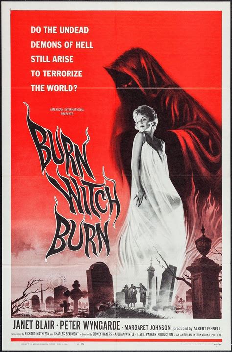 Image result for burn witch burn movie poster | Classic horror movies ...