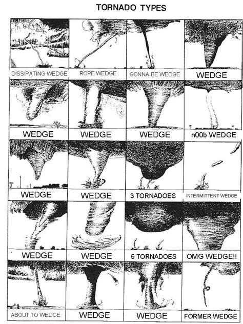 To wedge or not to wedge? Tornado types include many shapes and sizes ...