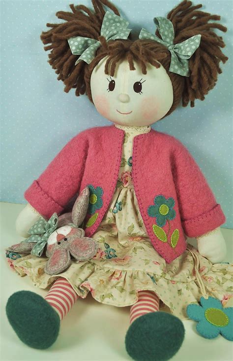 Millie & Rose Rag Doll Pattern | Rag doll pattern, Diy rag dolls, Rag ...