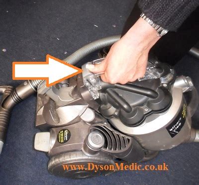 Dyson DC08: Changing or Cleaning the Washable Filter - Dyson Medic