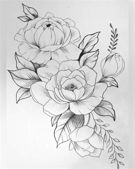 Pin by 🌟Cynthia Brassfield-Richmond on Draw This! ️ | Flower drawing ...