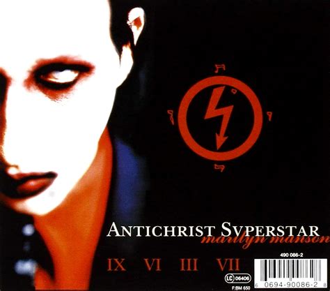 Marilyn Manson "Antichrist Superstar" купить на аудио компакт-диске ...