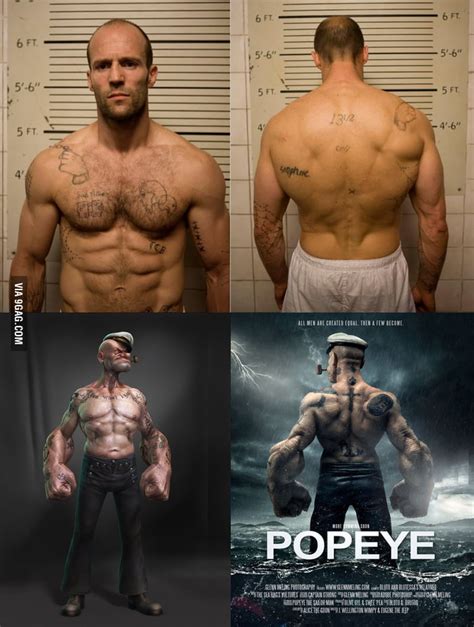 Jason Statham should play Popeye - 9GAG