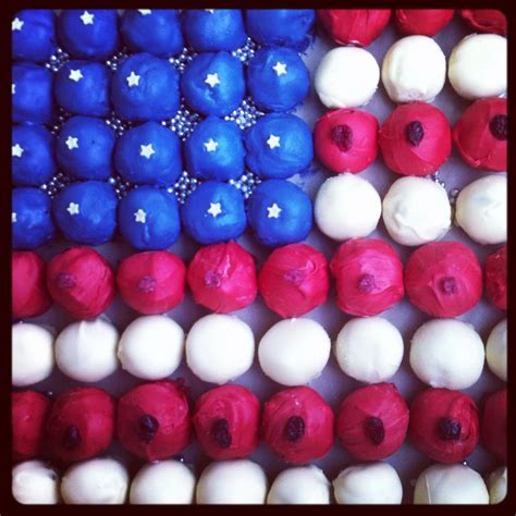 American Flag Cake Pops - CakeCentral.com