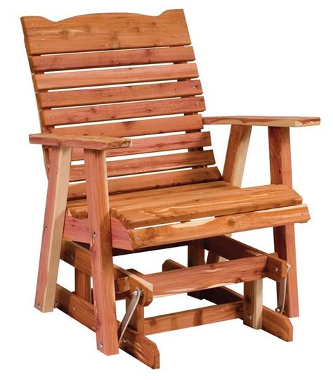 Cedar glider chair plans