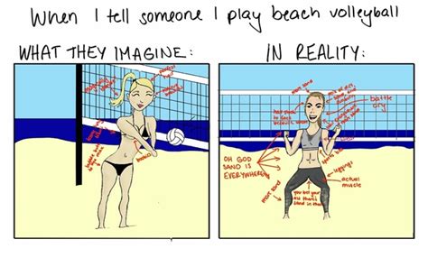 Beach Volleyball - Meme Guy