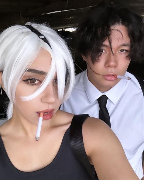 Quanxi & Kishibe Cosplay : r/ChainsawMan