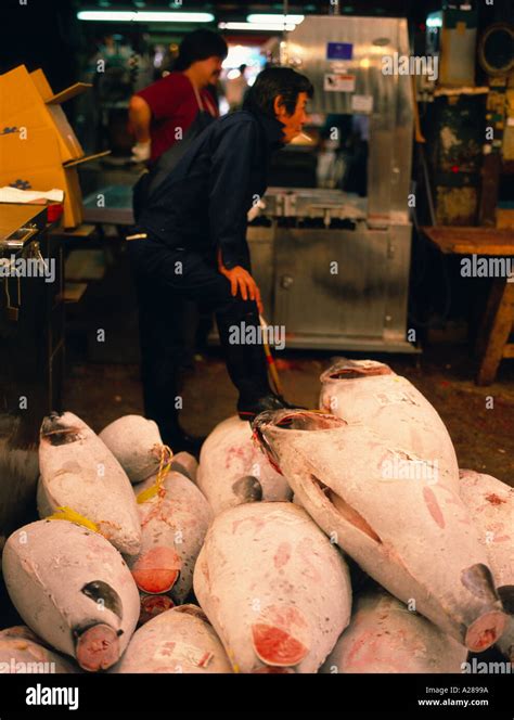 Fish Market in Tokyo Stock Photo - Alamy